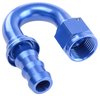 AN 180-Degree Push-Loc Hose End [-10 AN Female Swivel to Push-Loc Hose, Blue] - image 2