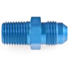 AN to NPT Straight Adapter Fitting [-6 AN Male to 1/4 in. NPT Male, Blue] - image 3