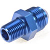 AN to NPT Straight Adapter Fitting [-8 AN Male to 1/4 in. NPT Male, Blue] - image 2