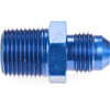 AN to NPT Straight Adapter Fitting [-6 AN Male to 3/8 in. NPT Male, Blue] - image 3