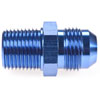 AN to NPT Straight Adapter Fitting [-10 AN Male to 1/2 in. NPT Male, Blue] - image 3