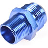 AN to NPT Straight Adapter Fitting [-16 AN Male to 3/4 in. NPT Male, Blue] - image 2