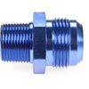 AN to NPT Straight Adapter Fitting [-16 AN Male to 3/4 in. NPT Male, Blue] - image 3