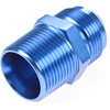 AN to NPT Straight Adapter Fitting [-16 AN Male to 1 in. NPT Male, Blue] - image 2