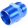 AN to NPT Straight Adapter Fitting [-20 AN Male to 1 1/4 in. NPT Male, Blue] - image 2