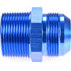 AN to NPT Straight Adapter Fitting [-20 AN Male to 1 1/4 in. NPT Male, Blue] - image 3