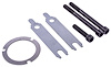 6-Piece Starter Shim Kit for Hitachi/GM Starters [Includes Mounting Bolts] - image 1