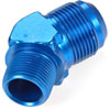 AN to NPT 45-Degree Adapter Fitting [-16 AN Male to 3/4 in. NPT Male, Blue] - image 3