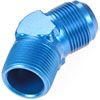 AN to NPT 45-Degree Adapter Fitting [-16 AN Male to 1 in. NPT Male, Blue] - image 3