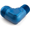 AN to NPT 90-Degree Adapter Fitting [-20 AN Male to 1 in. NPT Male, Blue] - image 2