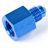 AN Female to Male Reducer Fitting [-4 AN Female to -3 AN Male, Blue] - image 2