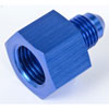 AN Female to Male Reducer Fitting [-6 AN Female to -4 AN Male, Blue] - image 2