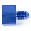 AN Female to Male Reducer Fitting [-6 AN Female to -4 AN Male, Blue] - image 3