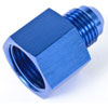 AN Female to Male Reducer Fitting [-8 AN Female to -6 AN Male, Blue] - image 2