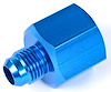 AN Female to Male Reducer Fitting [-10 AN Female to -6 AN Male, Blue] - image 1