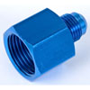AN Female to Male Reducer Fitting [-10 AN Female to -6 AN Male, Blue] - image 2