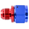 AN Female Swivel to Male Reducer Fitting [-16 AN Female to -12 AN Male, Blue/Red] - image 2