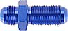 AN to AN Straight Bulkhead Adapter Fitting [-8 AN Male to -8 AN Male, Blue] - image 2