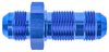 AN to AN Straight Bulkhead Adapter Fitting [-8 AN Male to -8 AN Male, Blue] - image 3