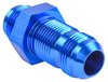AN to AN Straight Bulkhead Adapter Fitting [-12 AN Male to -12 AN Male, Blue] - image 2