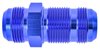 AN to AN Straight Bulkhead Adapter Fitting [-16 AN Male to -16 AN Male, Blue] - image 3