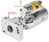 Hitachi-Style Mini Starter for Small Block and Big Block Chevy w/158 or 168 Tooth Flywheel or Flexplate [Up To 14:1 Compression, - image 2