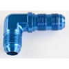 AN to AN 90-Degree Bulkhead Adapter Fitting [-10 AN Male to -10 AN Male, Blue] - image 2