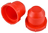 Plastic Plugs -12AN 6 pack - image 1