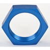 AN Bulkhead Adapter Nuts  [-16 AN, Blue] - image 2
