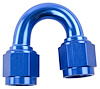 Blue -6 AN 180 degree Swivel Coupler - image 1