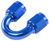 Blue -6 AN 180 degree Swivel Coupler - image 3