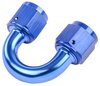 Blue -8 AN 180 degree Swivel Coupler - image 3