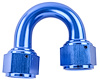 Blue -12 AN 180 degree Swivel Coupler - image 1