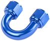 Blue -12 AN 180 degree Swivel Coupler - image 3
