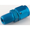AN to NPT Straight Adapter Fitting [-4 AN Female to 1/8 in. NPT Male, Blue] - image 1