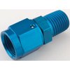 AN to NPT Straight Adapter Fitting [-4 AN Female to 1/8 in. NPT Male, Blue] - image 2