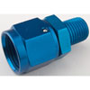 AN to NPT Straight Adapter Fitting [-8 AN Female to 1/4 in. NPT Male, Blue] - image 2