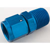 AN to NPT Straight Adapter Fitting [-8 AN Female to 1/2 in. NPT Male, Blue] - image 2