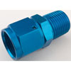 AN to NPT Straight Adapter Fitting [-10 AN Female to 1/2 in. NPT Male, Blue] - image 2