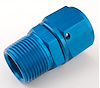 AN to NPT Straight Adapter Fitting [-12 AN Female to 3/4 in. NPT Male, Blue] - image 1