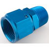 AN to NPT Straight Adapter Fitting [-12 AN Female to 3/4 in. NPT Male, Blue] - image 2