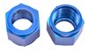 Tube Nuts, Blue Anodized Aluminum [-6 AN] - image 3