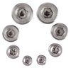 Steel NPT Pipe Plug Assortment [Zinc-Coated, 8-Pieces] - image 2