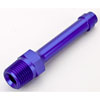 NPT to Hose Barb Fitting, Straight [1/8 in. NPT Male to 1/4 in. I.D. Hose, Blue] - image 2