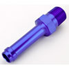 NPT to Hose Barb Fitting, Straight [1/4 in. NPT Male to 3/8 in. I.D. Hose, Blue] - image 3