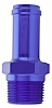 NPT to Hose Barb Fitting, Straight [3/4 in. NPT Male to 3/4 in. I.D. Hose, Blue] - image 1
