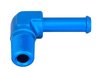 NPT to Hose Barb Fitting, 90-Degree [1/8 in. NPT Male to 1/4 in. I.D. Hose, Blue] - image 3