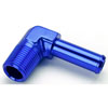 NPT to Hose Barb Fitting, 90-Degree [1/2 in. NPT Male to 5/8 in. I.D. Hose, Blue] - image 2