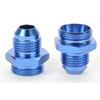 Carburetor Fuel Inlet AN Fittings -8 AN to 7/8 in.-20 [Blue] - image 2