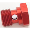 Red & Blue 5/8" Banjo Fitting -20 Thread to -06AN - image 3